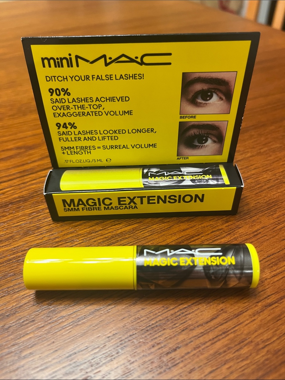 MAC Cosmetics Mini Magic Extension 5mm Fibre Mascara - Extensive Black